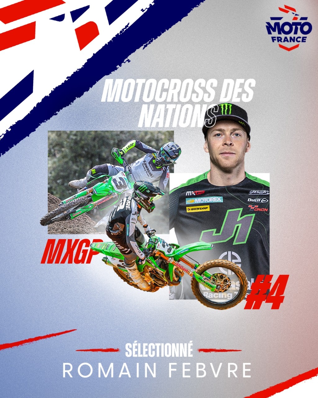 Motocross delle Nazioni 2023: ecco la squadra francese